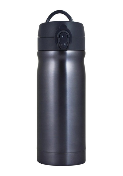 Çelik Içli Matara 350Ml Koyu Gri