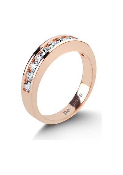 Kuyumcudukkani Tamtur Alyans Yüzük - 10001-r-w Rose Gold