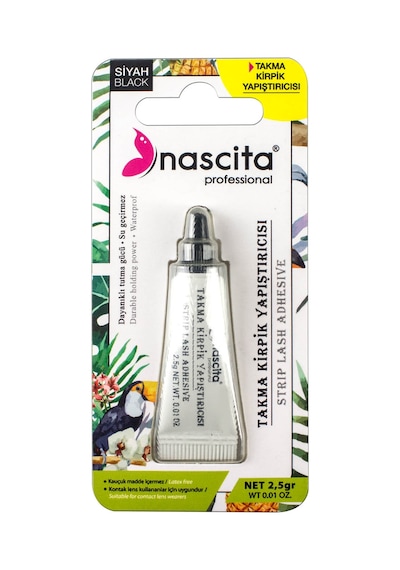 Nascita Takma Kirpik Yapıştırıcı Suya Dayanıklı Siyah 2.5gr Naseyeglus05
