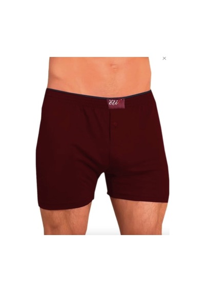 Tutku Elit Havlu Bel Düz Boxer 4'lü Paket Elt 1101 Bordo