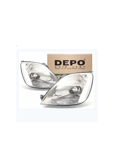 Ford Fiesta Yıl 2002-2008 Depo Sağ Far Halojen 2s6x 13w029 Ce