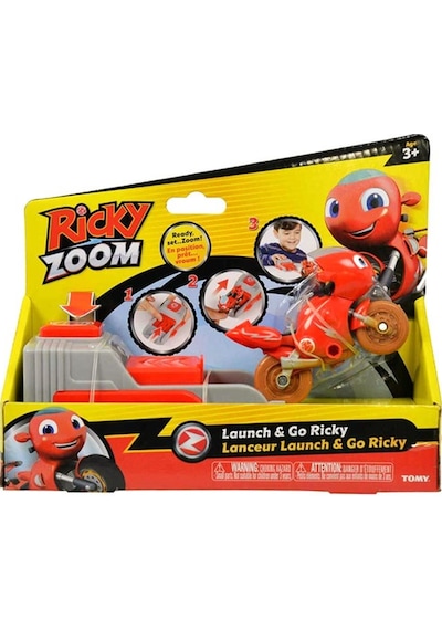 Ricky Zoom Bas ve Fırlat Seti Ricky