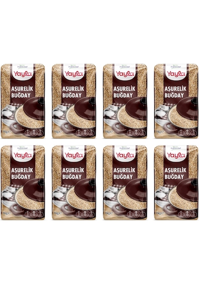 Yayla Bakliyat Aşurelik Buğday 1 Kg X 8 Adet