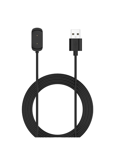 Caseonn Amazfit Gts Manyetik Usb Hızlı Şarj Kablosu Siyah