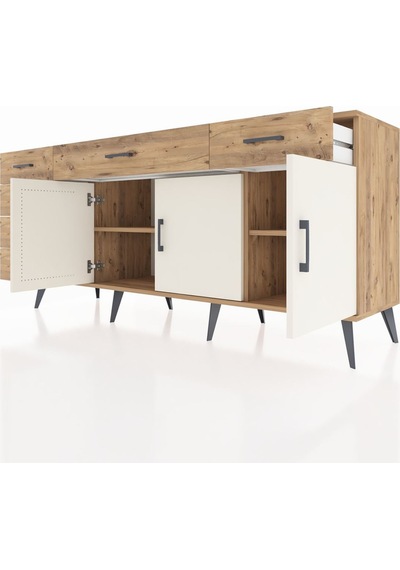 Hyperion Konsol 2 Raflı 6 Çekmeceli 3 Kapaklı 176x44x83 Çam-aytaşı/çam Aytaşı/çam Hyperion Konsol 2 Raflı 6 Çekmeceli 3 Kapaklı 176x44x83 Çam-aytaşı/çam Aytaşı/çam