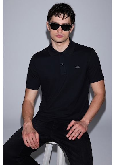 U.S. Polo Assn. U.s. Polo Assn. Erkek Siyah Tişört Basic 50326963-vr046