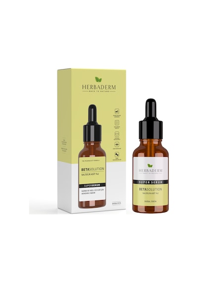 Superserum Betasolution Karma Ve Yağlı Cilt Doğal Yüz Serumu