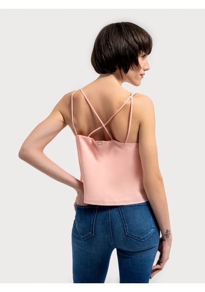 Regular Fit Kadın Bluz K.kol Pembe