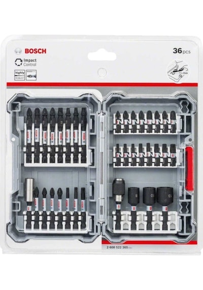 Bosch Impact Control Serisi 36 Parça Karışık Set – 2608522365
