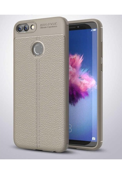 Huawei P Smart Kılıf Zore Niss Deri Desenli Silikon Kılıf (516276160)