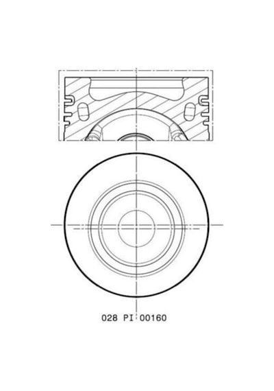 Mahle-knecht-behr 028pı00160002 Piston Complete 81.5 Mm Vw Diğer