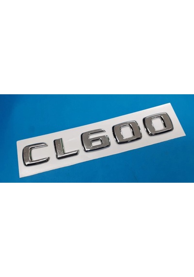 Benz Cl 600 Krom Bagaj Yazısı 3m 3d Abs