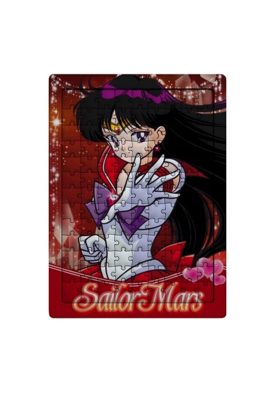 Ghostbastır Design Sailor Mars 99 Parça Ayaklı Puzzle Dekoratif Çocuk Yapbozu 0136
