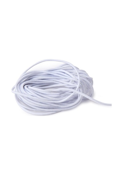 Yuvarlak Lastik Beyaz 10 Metre - 692558520