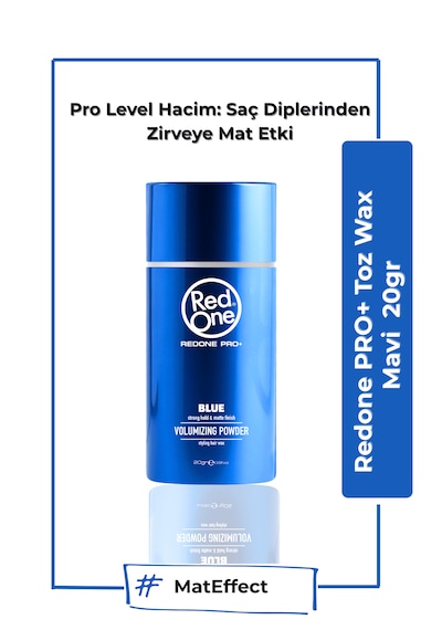 Redone Hafif Formül & Güçlü Etki Premium Mavi Toz Wax 20 G