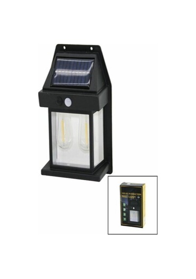 Solar Interactıon Wall Lamp Tk-778-888 2 Lamba Solar & Sensörlü Aplik Duvar Lambası Dış Mekan