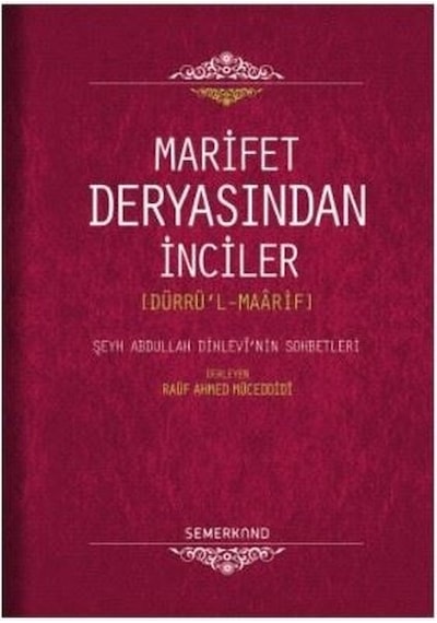 Marifet Deryasından İnciler- Semerkand Yayınları