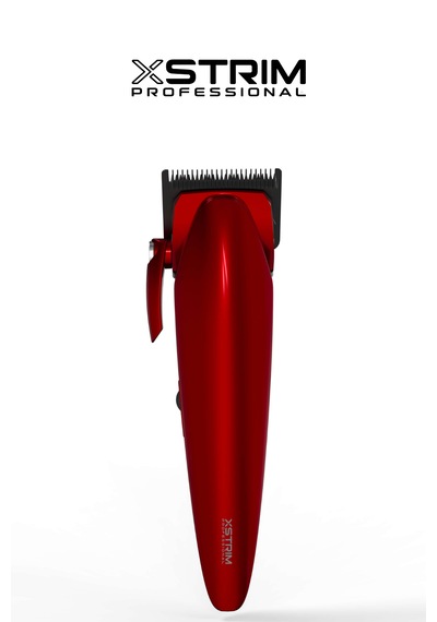 Xstrıme Xs Prime Profesyonel Clipper Red Sessiz, Güçlü, Şarjlı Saç Kesme Makinesi 150 Dk