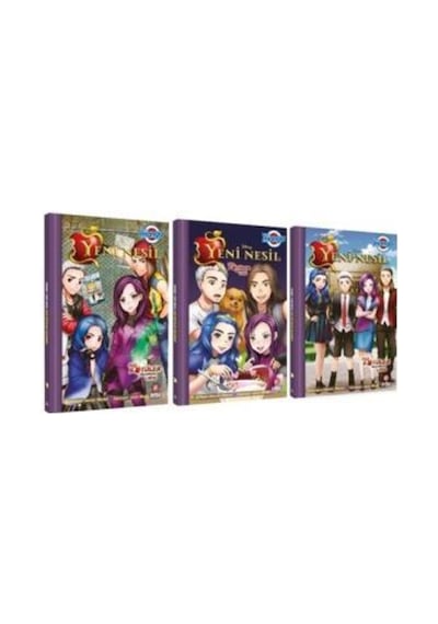 Disney Manga Yeni Nesil Özlü Kötüler Üçlemesi Seti - 3 Kitap Takım - Jason Muell - Beta Byou
