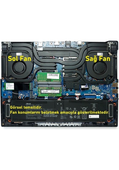 Asus Rog Strix G15 G513ıe-hf028 Fan Sağ V1 5v 1 Adet