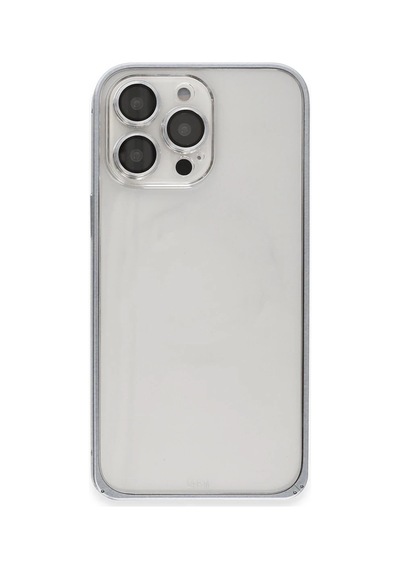 Joko Apple İphone 15 Pro Metal Bumper Mat Kapak - Gri 0.2M-Çok Renkli