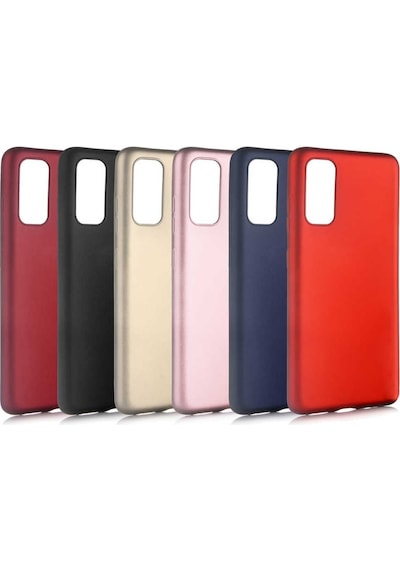 Samsung Galaxy Uyumlu S20 Kılıf Zore Premier Silikon Kapak-Siyah