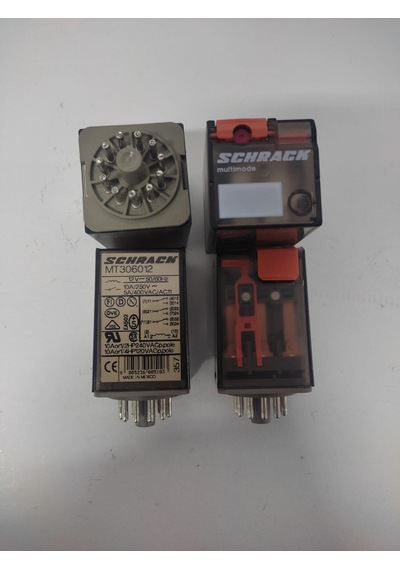 Mt306012 12v 10a 3c 11pın Schrack Güç Röle
