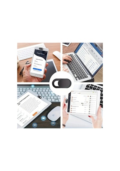 3'lü Kamera Gizleme Kapağı Seti - Laptop, Tablet Ve Akıllı Telefonlar İçin
