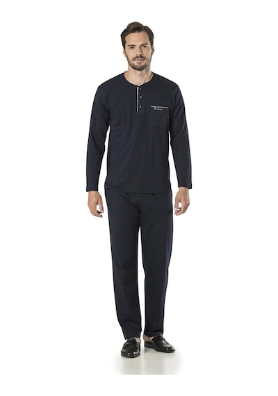 Pierre Cardin 5595 5'li Röpteşambır Pijama Seti - Gri Gri
