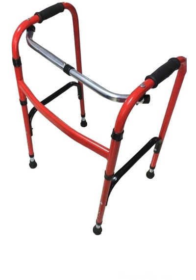 Metal Walker Yürüteç Katlanabilir Haraketli