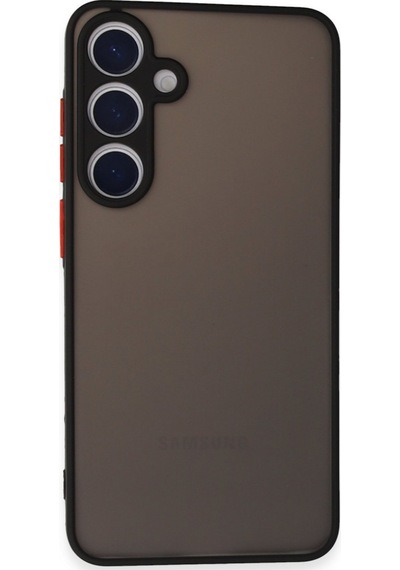 Samsung Uyumlu Galaxy S24 Uyumlu Kılıf Montreal Silikon Kapak - Siyah