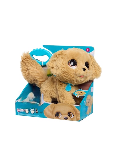 Wag-a-lots Retriver Peluş Köpek Sarı