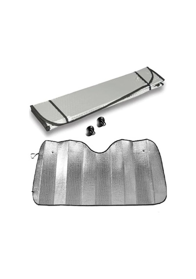 Tr Suv Ve Geniş Araba Ön Cam Güneşliği Metalize Parlak Alüminyum Baloncuklu 140 X 70 Cm Genel