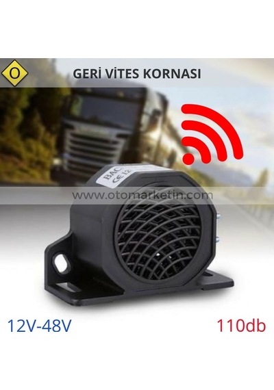 Carmind Geri Vites İkaz Kornası 12V-36V 110Db