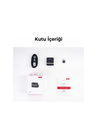 Obsbot Meet Flip Aı Destekli Katlanabilir 4k Ultra Hd Akıllı Webcam Kamera