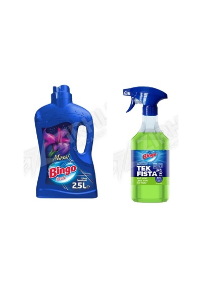 Bingo Yüzey Tem. Fresh 2.5 Lt + Yağ Çözücü 900 Ml 2'li Set Diğer
