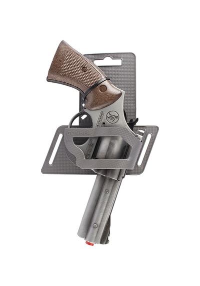 12 Li Kapsül Tabancası Vıp Kalite Revolver Gun Metal Kapsül Tabancası Oyuncak Tabanca Kılıflı Model