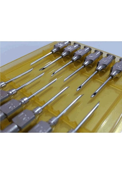 Enjektör İğnesi 0.8 X 10 Mm. ( 12 Ad )