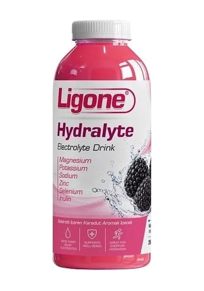 Ligone Hydralyte Electrolyte Drink Karadut Aromalı 250 Ml