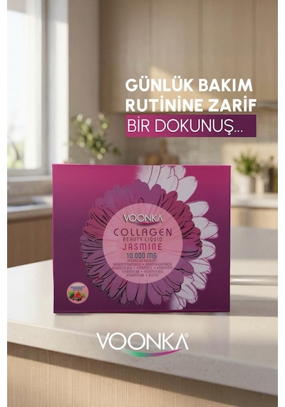 Voonka Collagen Jasmine Orman Meyveli Aromalı 30 Saşe 50 Ml