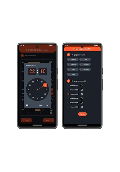 Ateltek Ar-01d-nfc Astronomik Zaman Saati