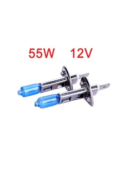 2 Adet H1 Model 12v/55w Halojen Ampul Seti 2'li