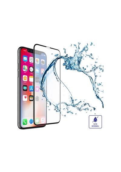 Bufalo Apple Uyumlu   iPhone 14 Plus Ekran Koruyucu 9d Temperli Cam - Siyah