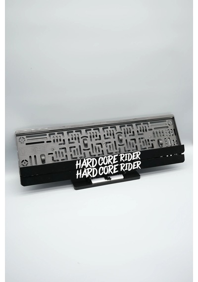 Hard Core Rıder Yazılı 3d Kabartmalı Pleksi Araba Plakalığı - 848647998