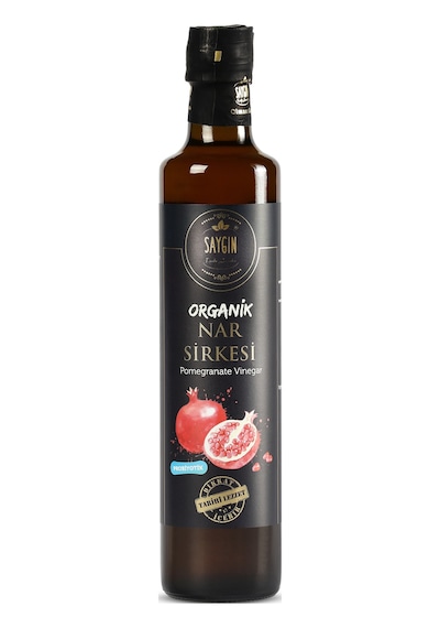 Saygın Doğal Fermente Organik Nar Sirkesi 500 Ml