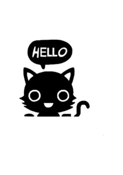 Kedi Oto Özel Yeni Sticker 25 X 25 Cm