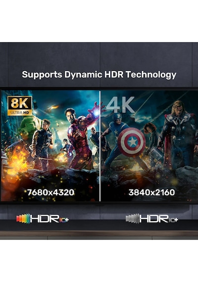 Unıtek Hdmı2.1 Kablo 2mt 8k&amp 60hz C11086gy01-2m