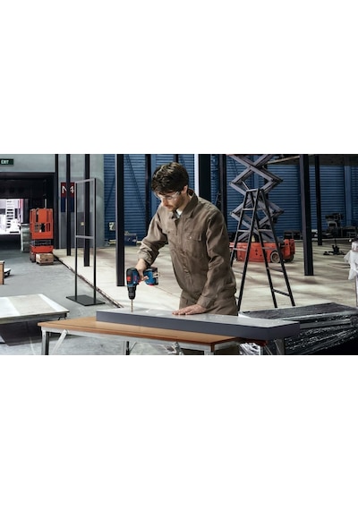 Bosch Gsb 18v-50 Tek Akülü 2 Ah + V-line 103 Parça Tornavida Seti