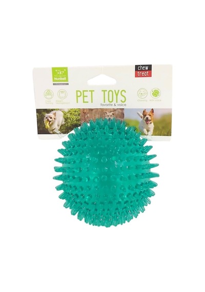 Nunbell Suda Batmaz Termoplastik Kirpi Top Köpek Oyuncağı 10 Cm 1 Adet