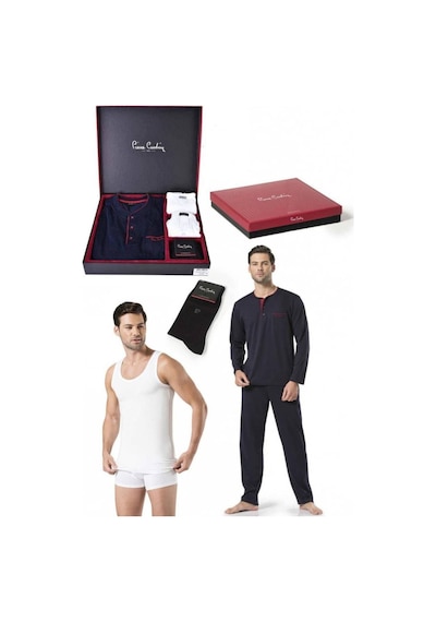 Pierre Cardin 2000 Erkek Çeyiz Takım - Lacivert Lacivert